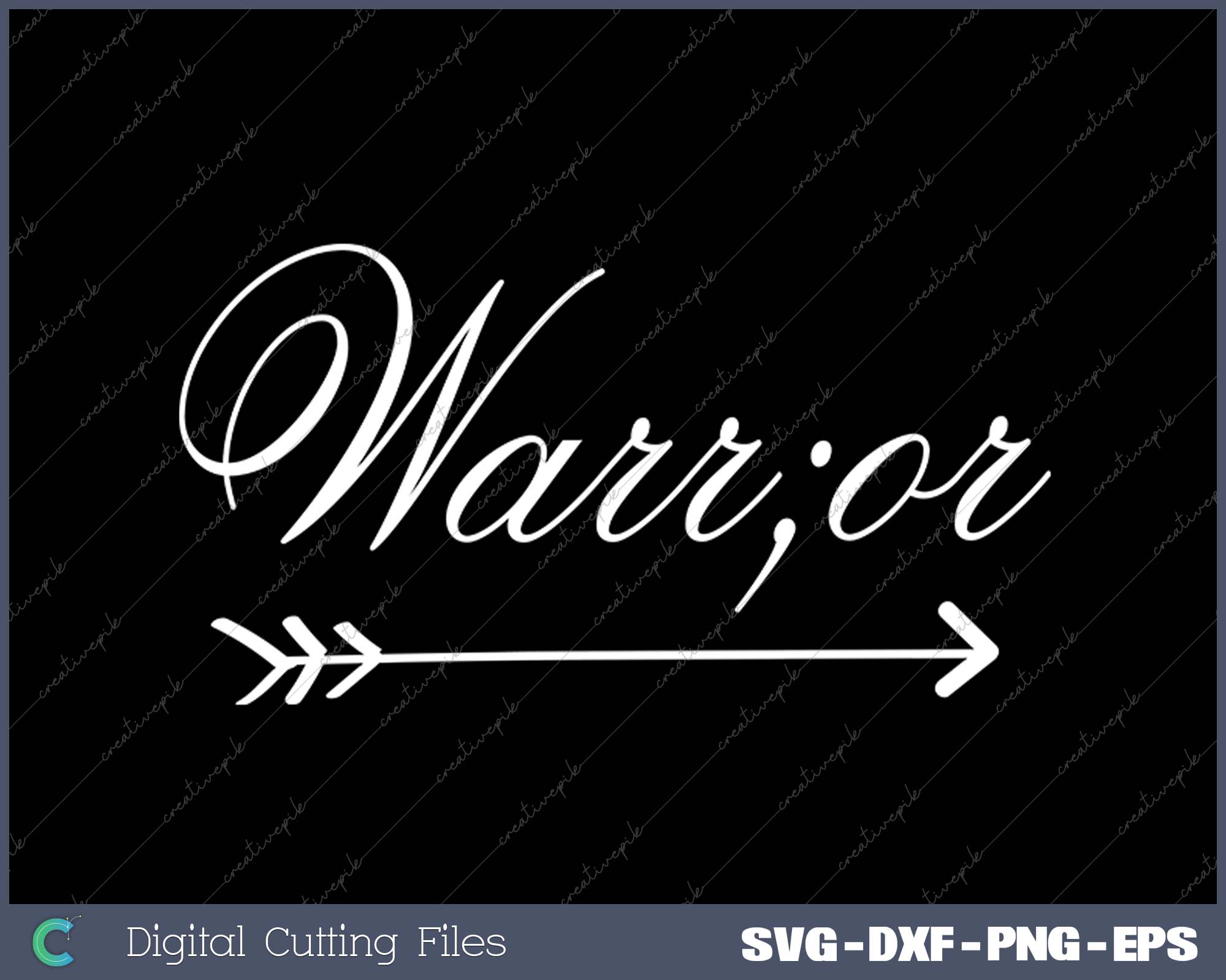 Warr;or SVG PNG Cutting Printable Files